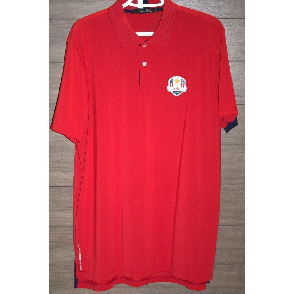 Ralph Lauren X Red 2016 Team USA Ryder Cup Polo size Large